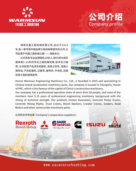 Çin Hunan Warmsun Engineering Machinery Co., LTD şirket Profili